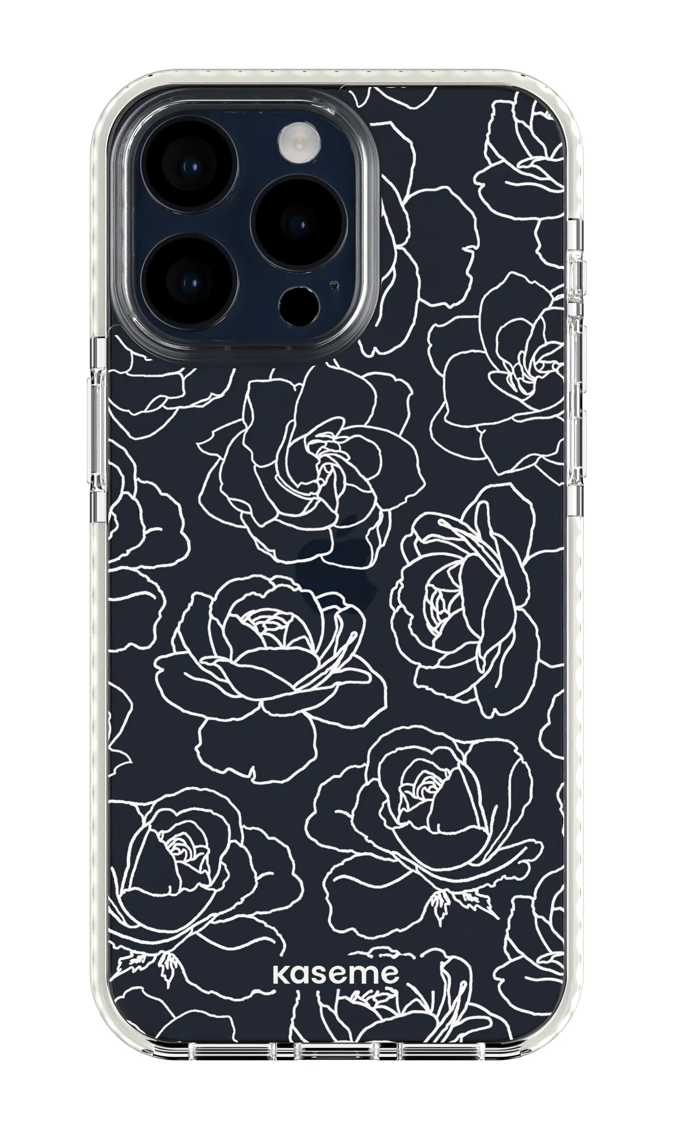 Polar Flowers Clear Case
