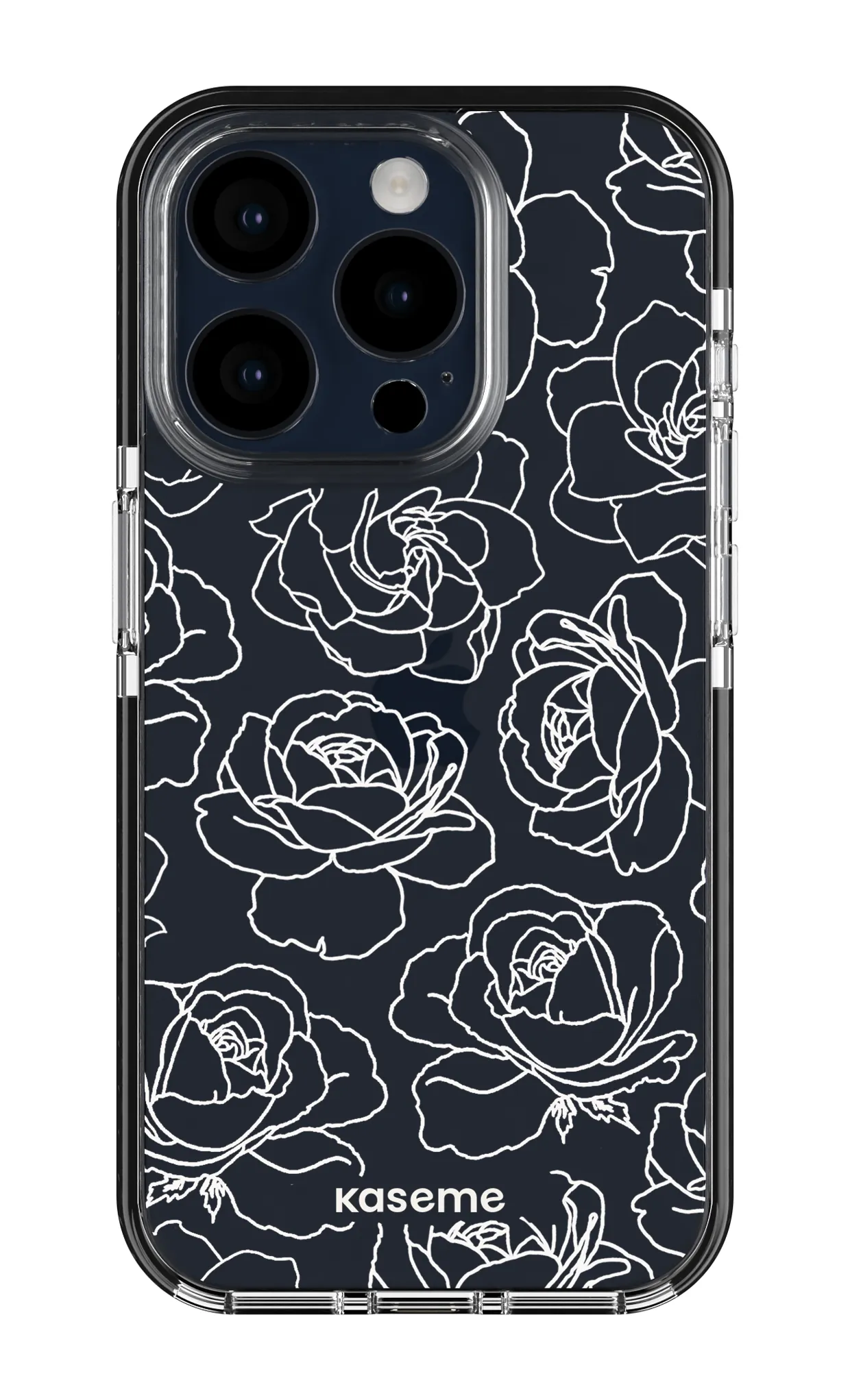 Polar Flowers Clear Case