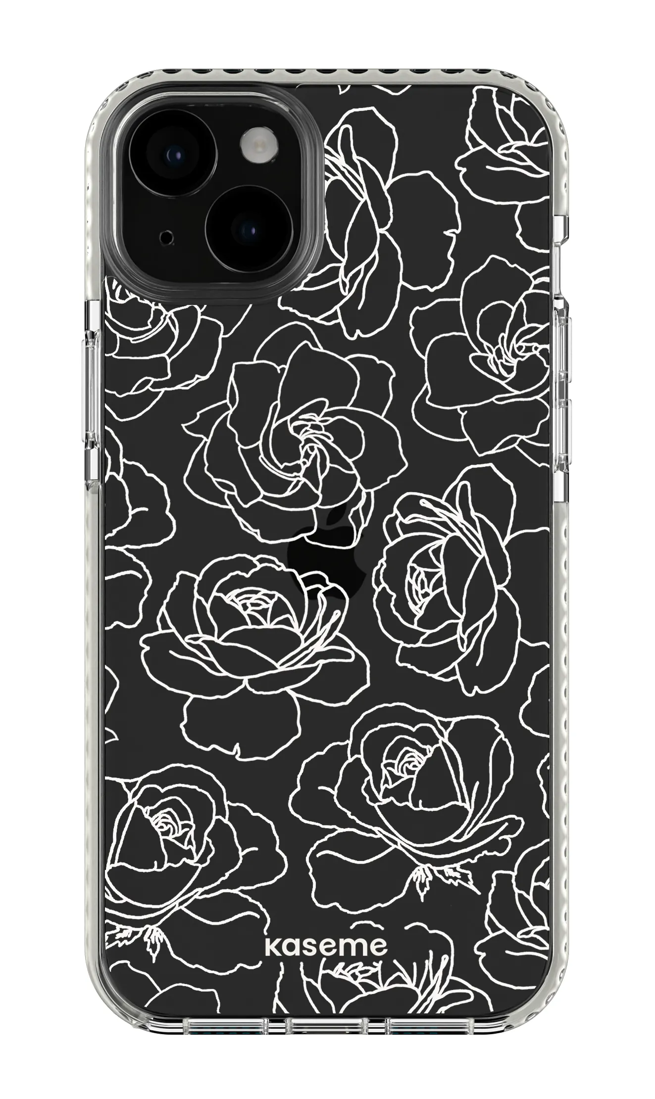 Polar Flowers Clear Case