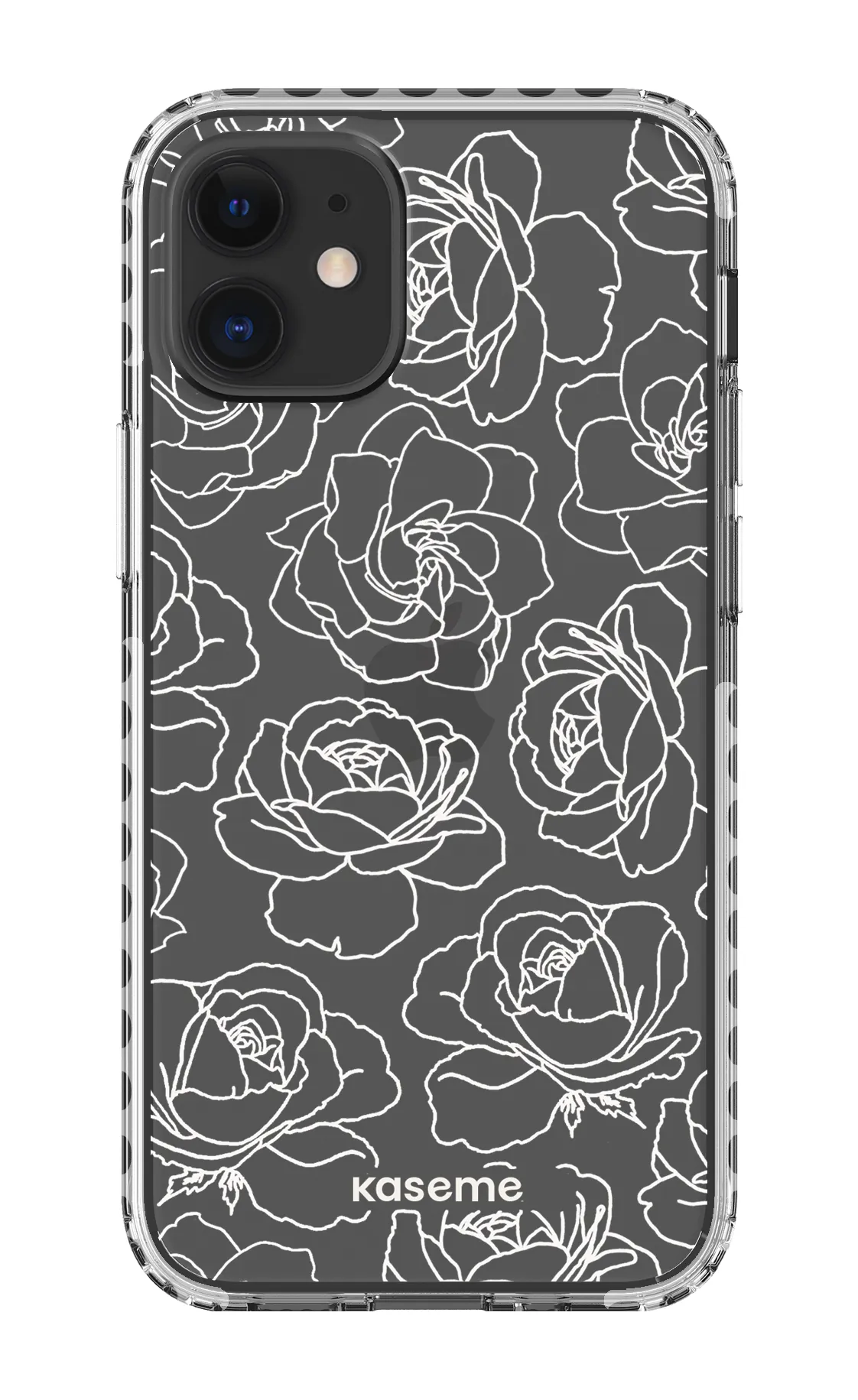 Polar Flowers Clear Case