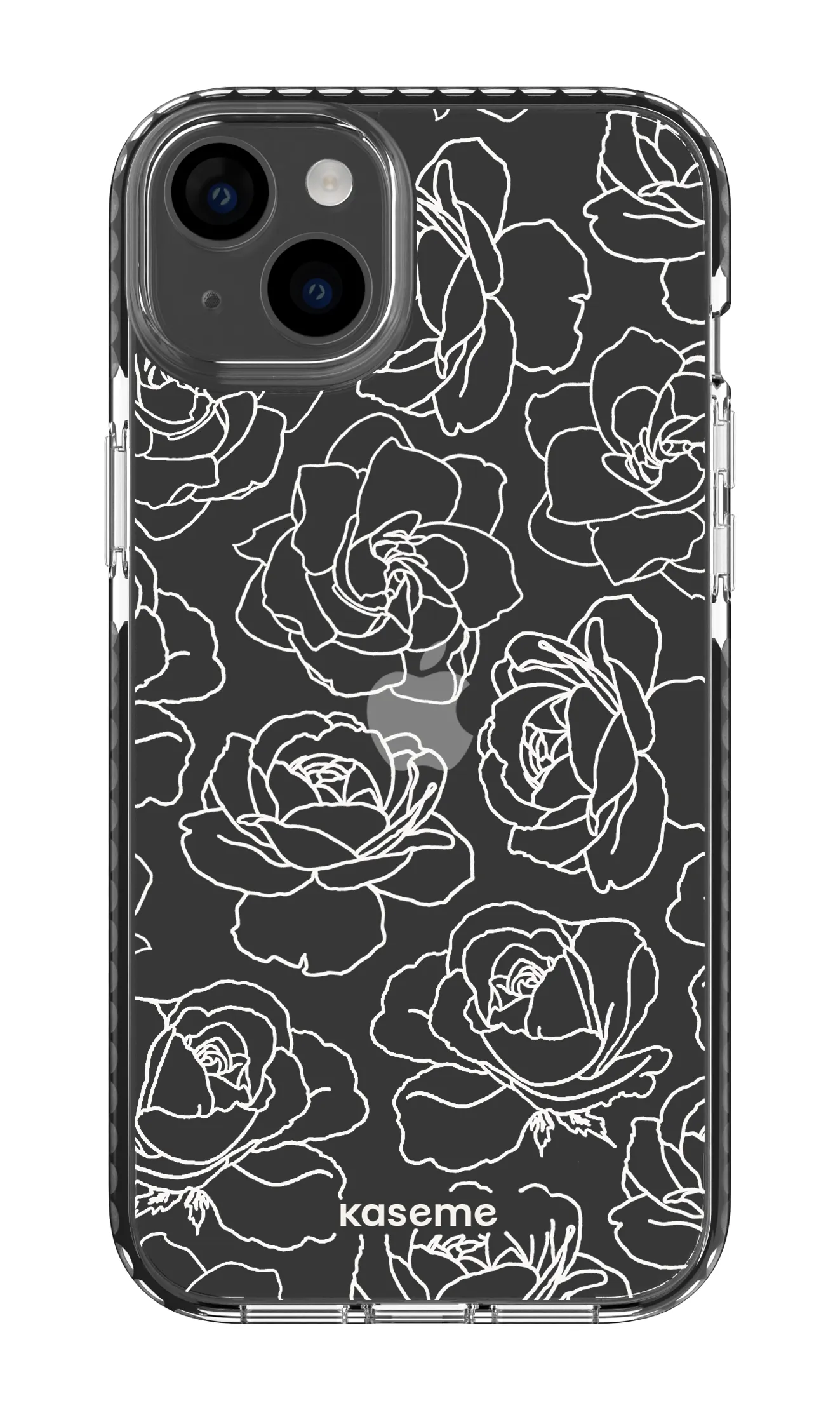 Polar Flowers Clear Case