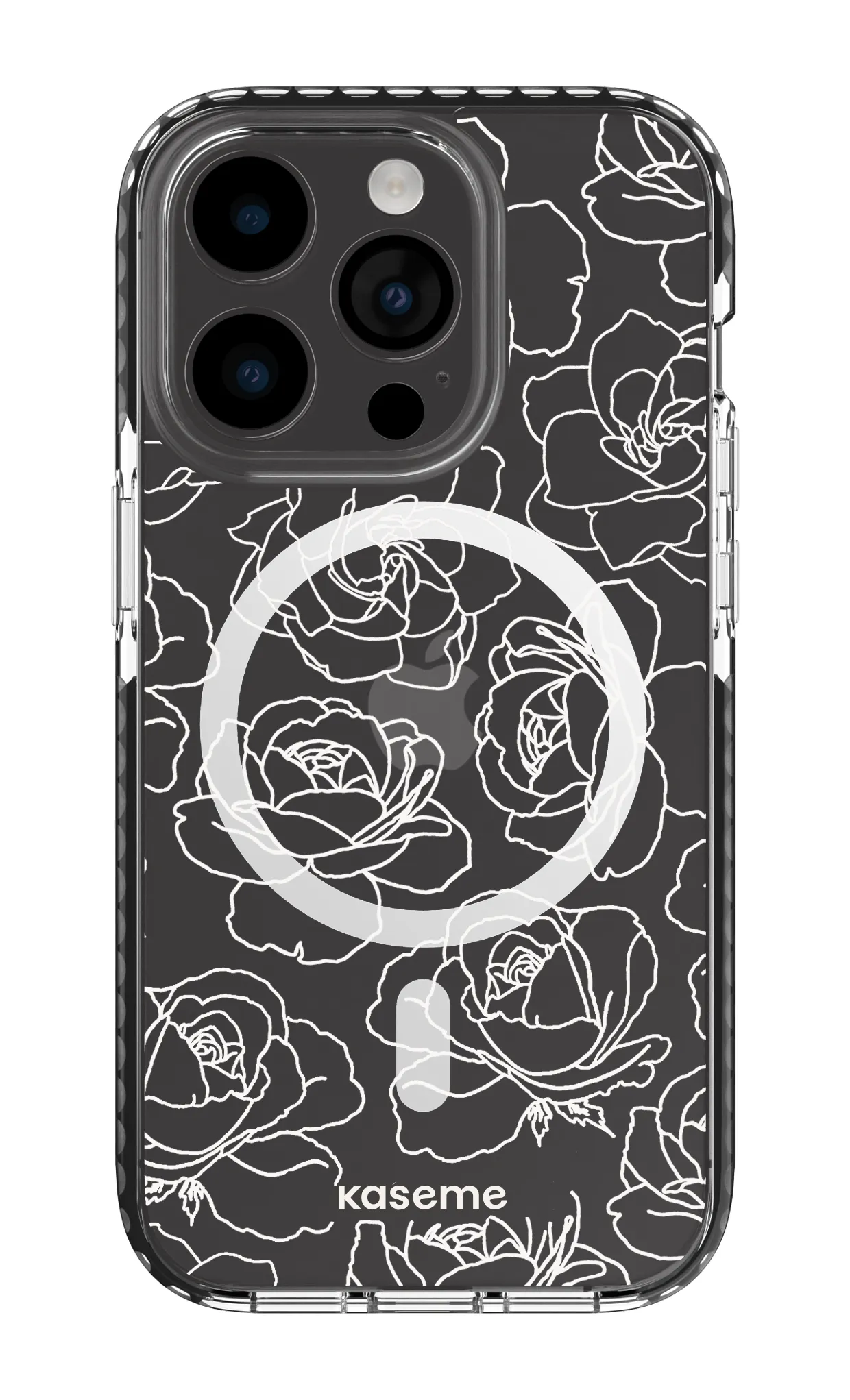 Polar Flowers Clear Case