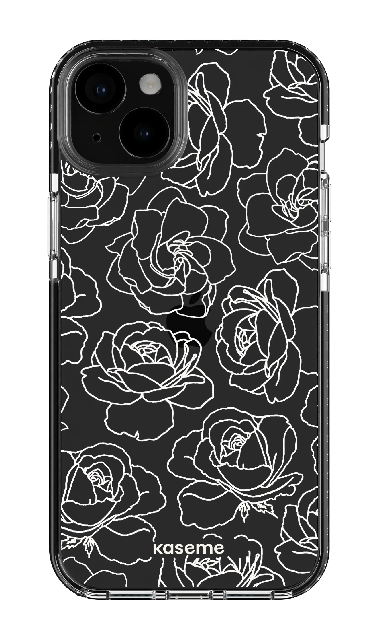 Polar Flowers Clear Case