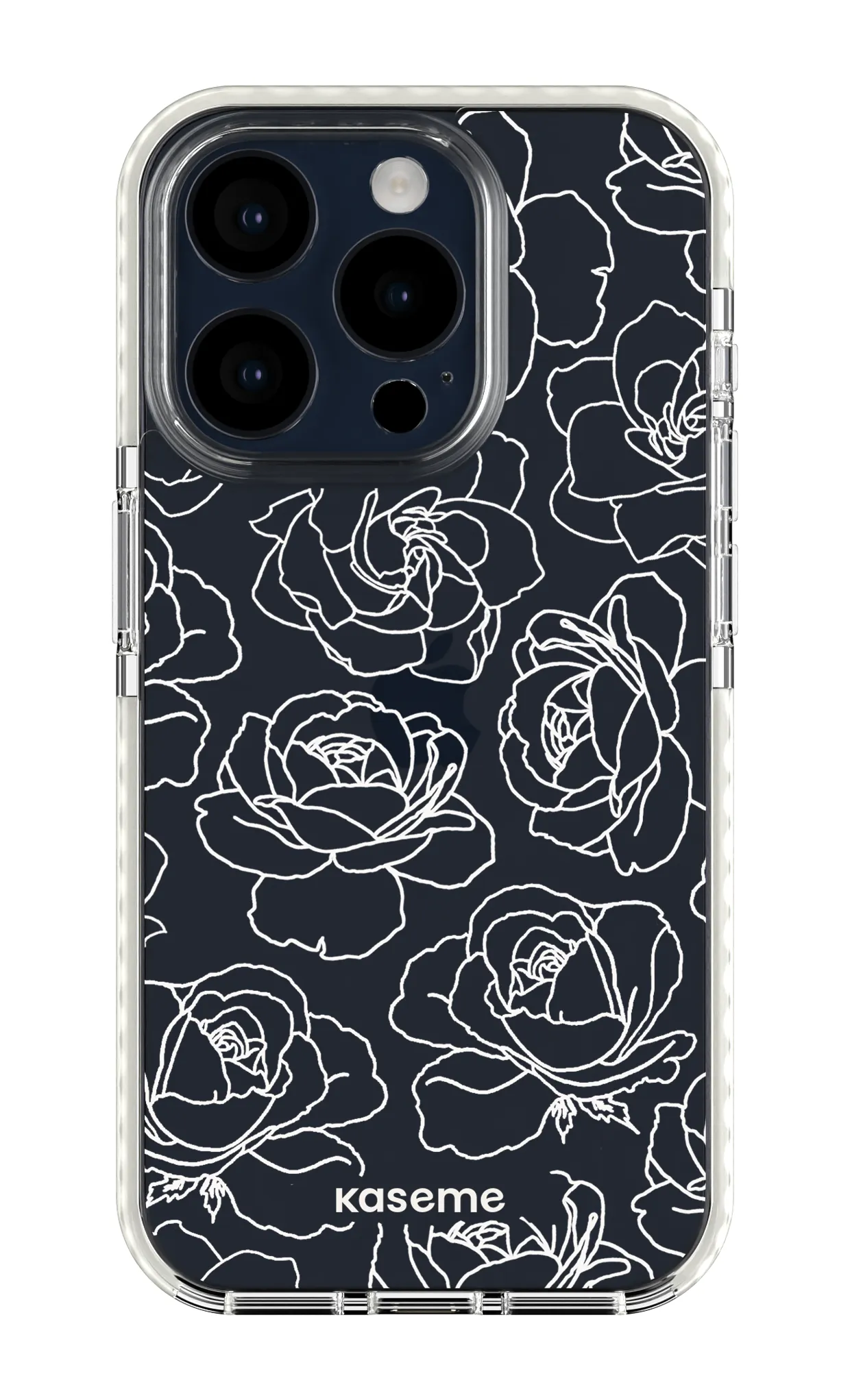 Polar Flowers Clear Case