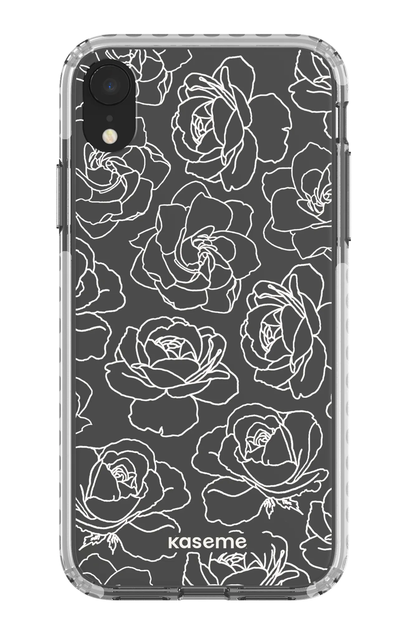 Polar Flowers Clear Case