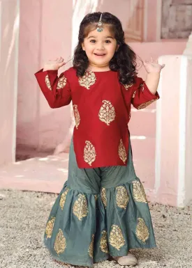 RG Gharara 2PC(KIDS)