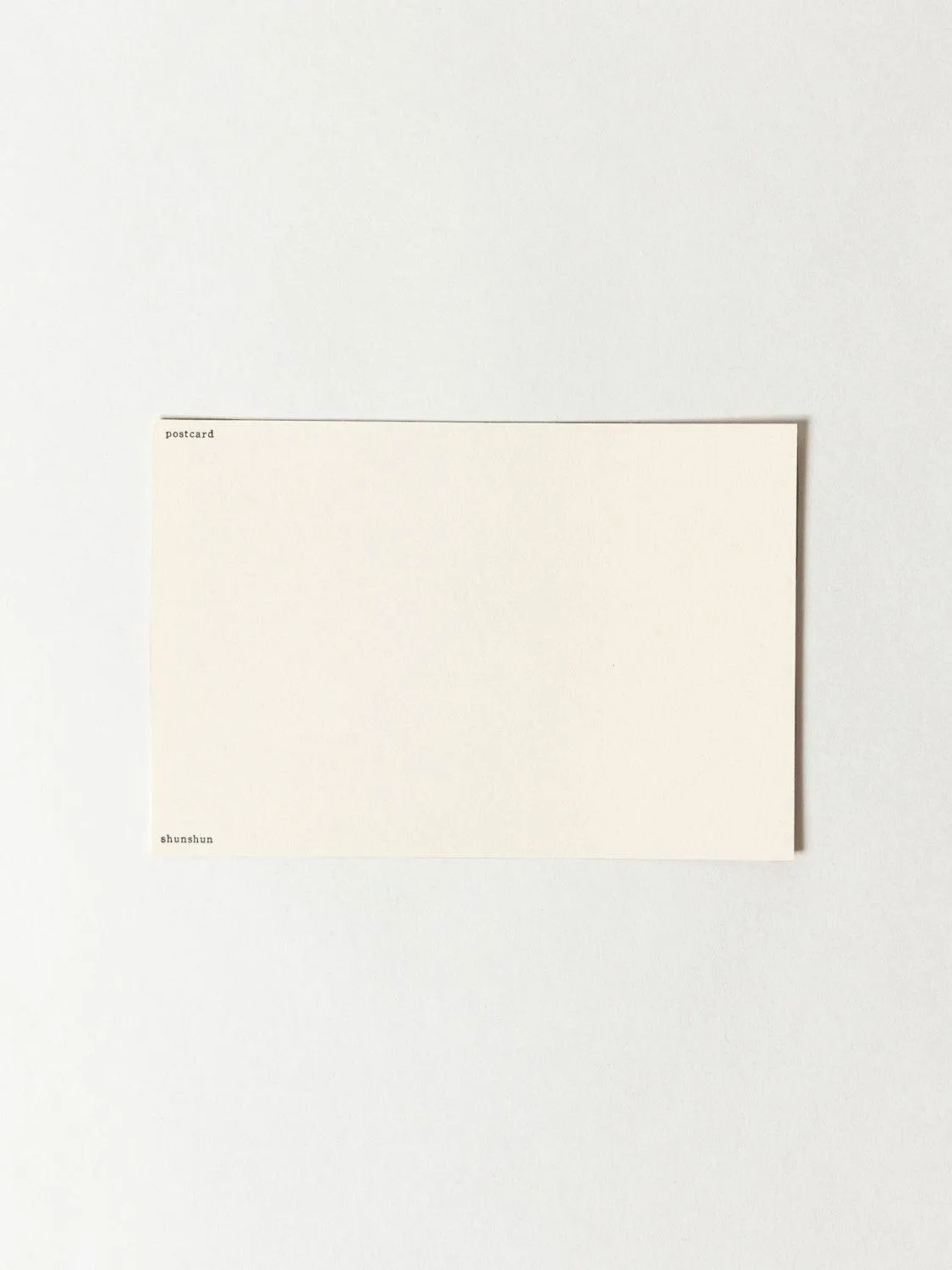 Shunshun Postcard - Silver Fuji