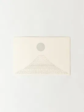 Shunshun Postcard - Silver Fuji