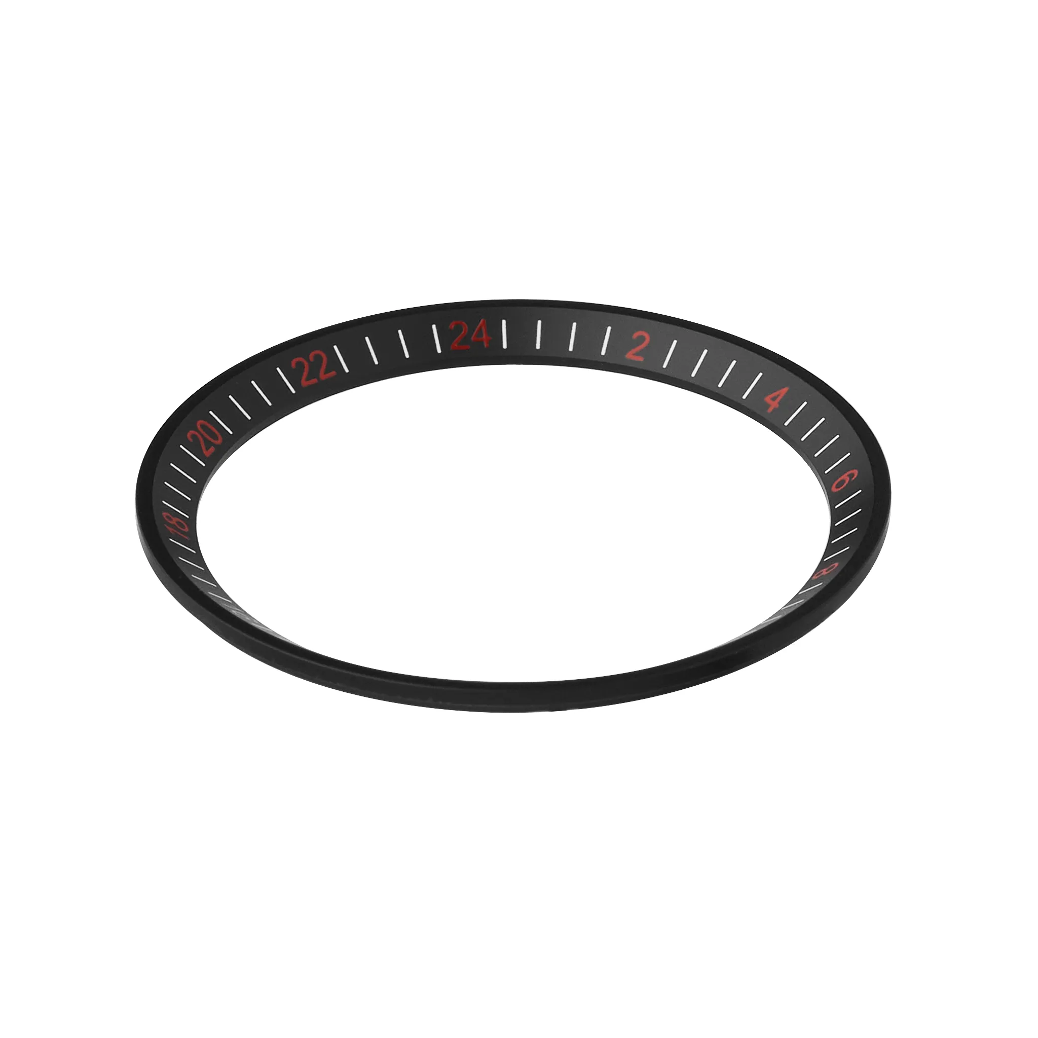 SRPE Chapter Ring: GMT Black Finish with Red Markers