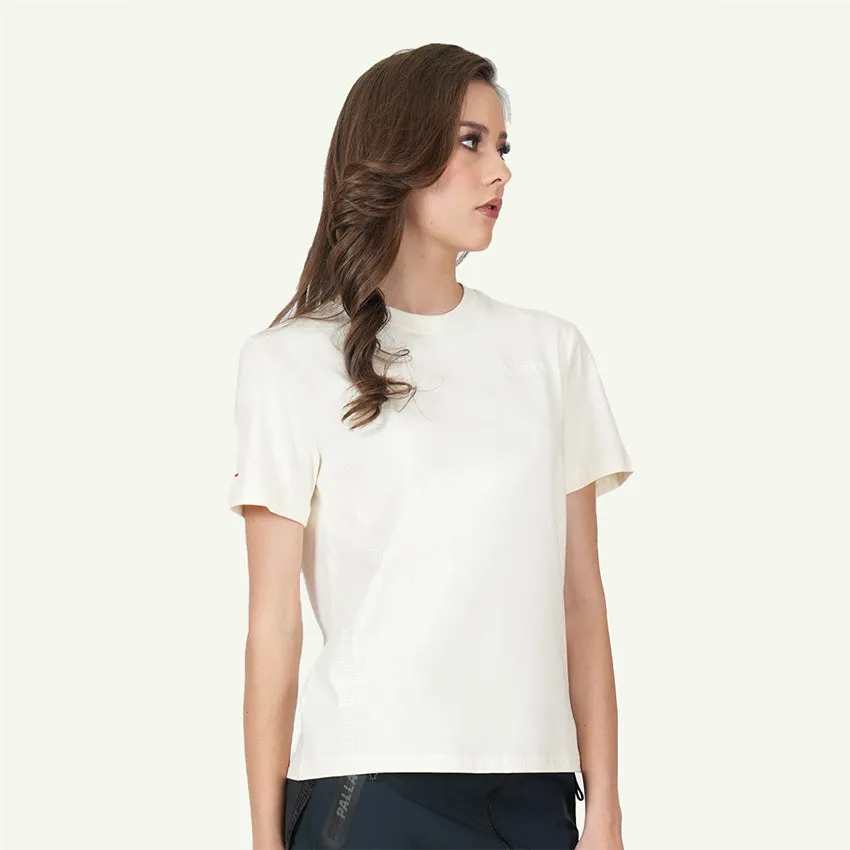 S/S TEE LYON MAP WOMEN'S T-SHIRT -  STAR WHITE