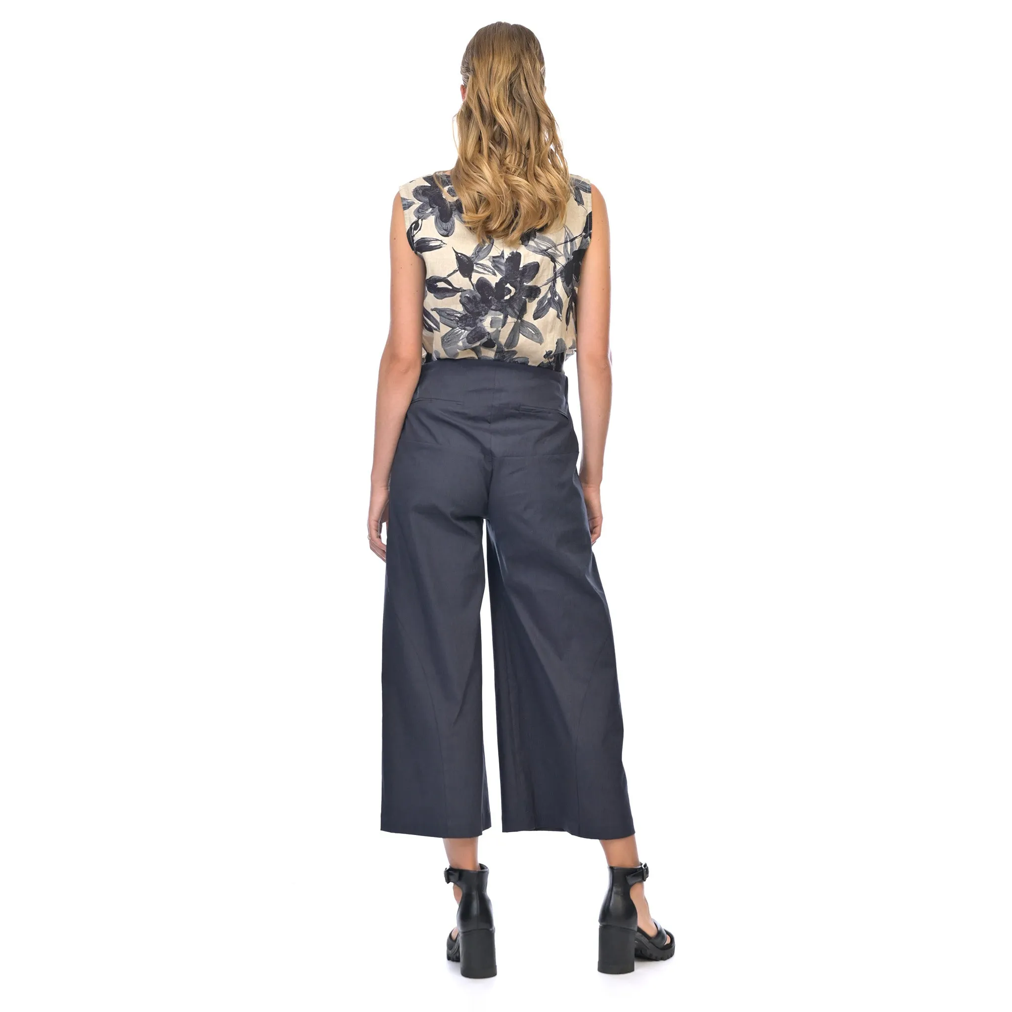 stretch linen flynn pant