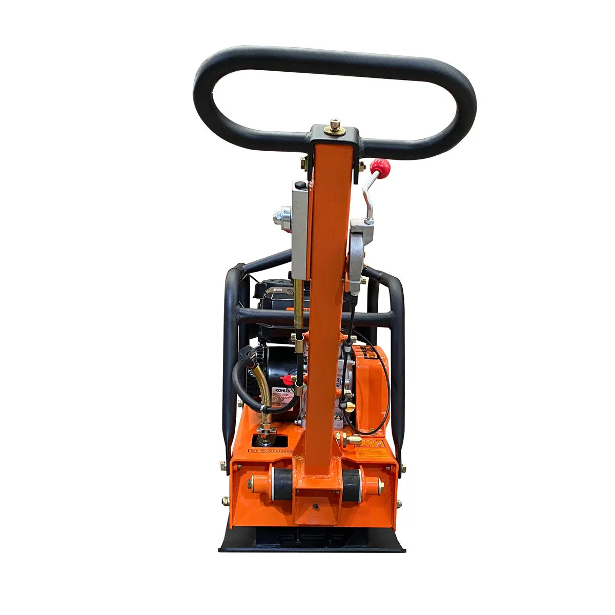 TMG Industrial 5600-lb Reversible Vibratory Plate Compactor, 6 HP Kohler Command Pro Engine, TMG-PC150K