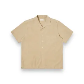 Universal Works Camp II Shirt 30269 Gardenia Lycot summer oak