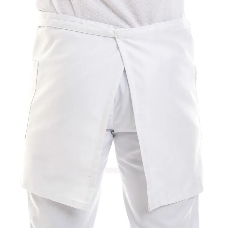 White Napoli Bartender Kitchen Apron - MANELLI