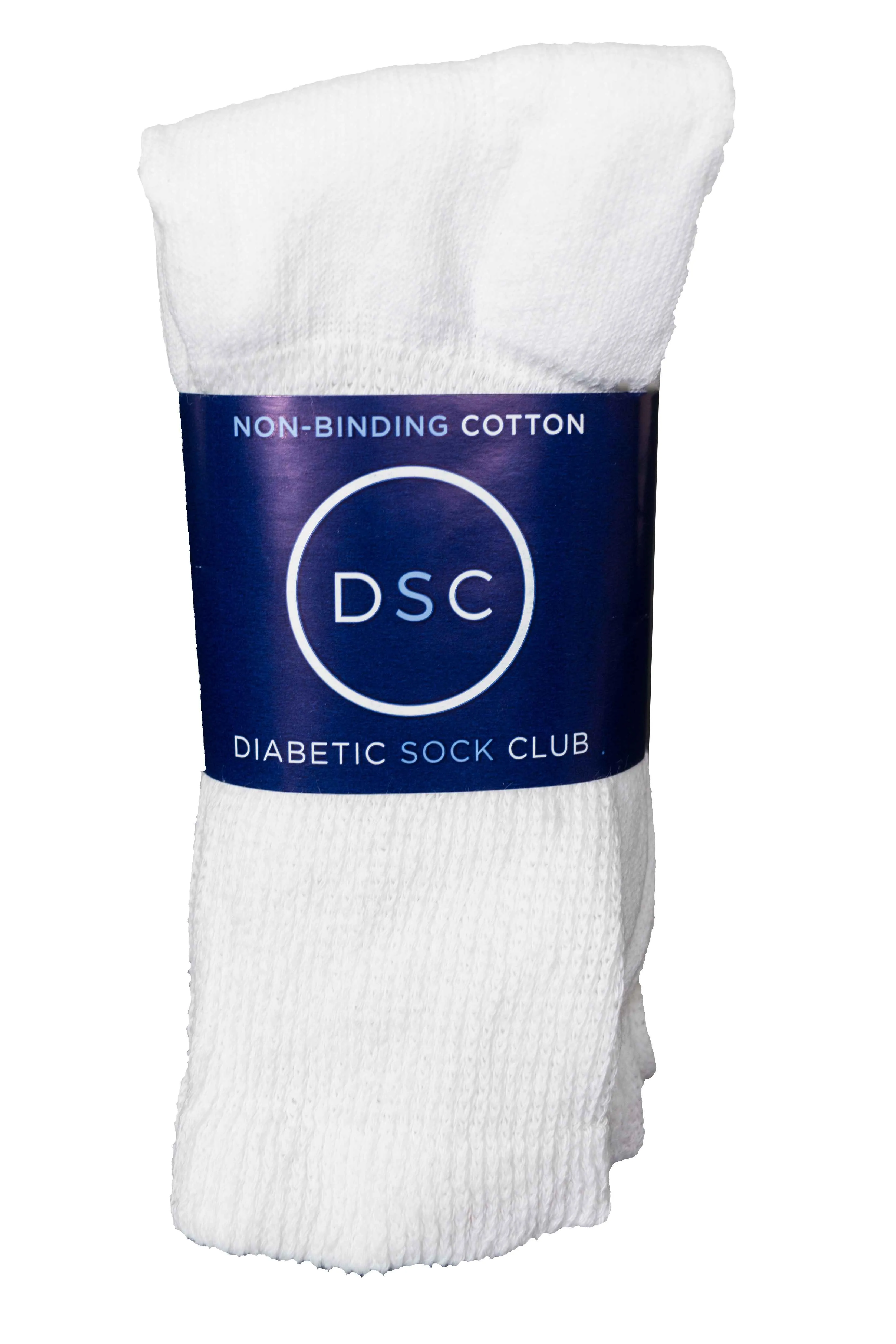 Women's Cotton Diabetic Crew Socks (6 Pair)